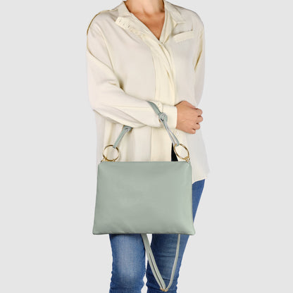 Italian Genuine Calf Leather Shoulder Bag 171551
