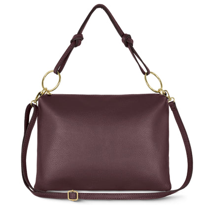 Italian Genuine Calf Leather Shoulder Bag 171551