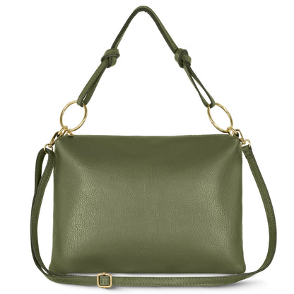 Italian Genuine Calf Leather Shoulder Bag 171551