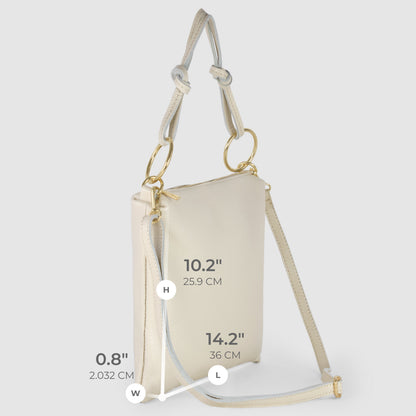 Italian Genuine Calf Leather Shoulder Bag 171551