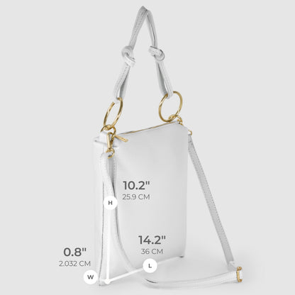 Italian Genuine Calf Leather Shoulder Bag 171551