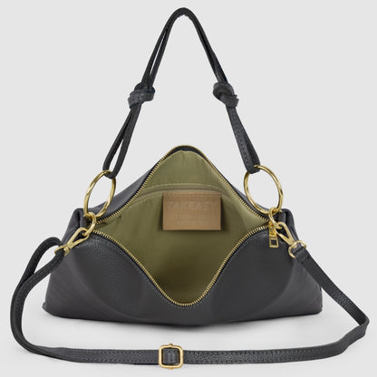 Italian Genuine Calf Leather Shoulder Bag 171551
