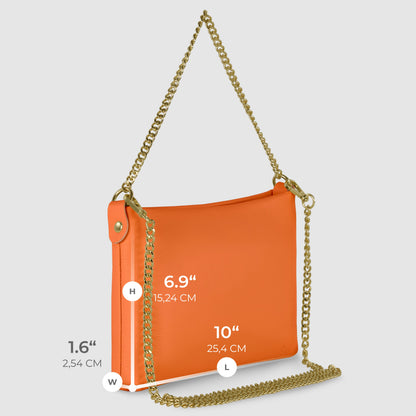 Italian Genuine Calf Leather Crossbody Bag 101315