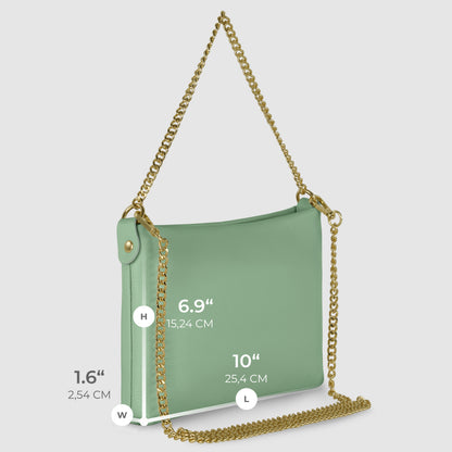 Italian Genuine Calf Leather Crossbody Bag 101315