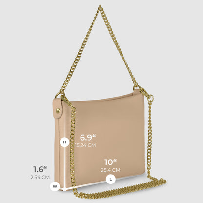Italian Genuine Calf Leather Crossbody Bag 101315