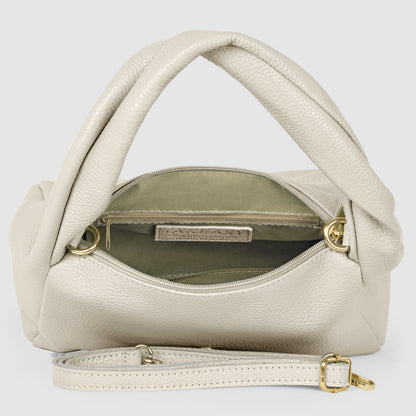 Italian Genuine Calf Leather Top-Handle Bag 262495