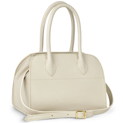 Italian Genuine Calf Leather Top-Handle Bag 302811