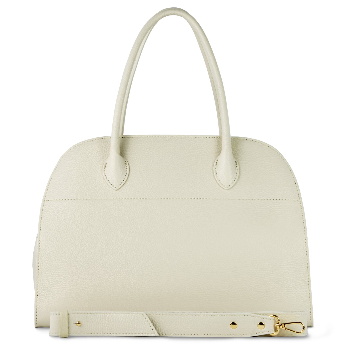 Italian Genuine Calf Leather Top-Handle Bag 413912