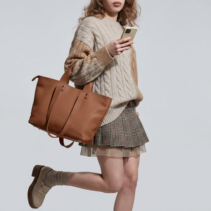Italian Genuine Calf Leather Tote Bag 122500
