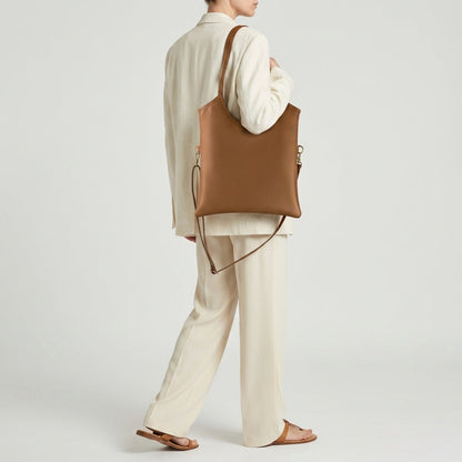 Italian Genuine Calf Leather Tote Bag 191722