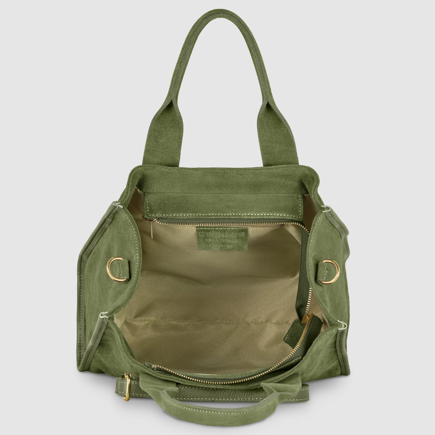 Italian Genuine Suede Tote Bag 282611