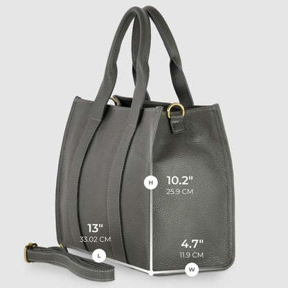 Italian Genuine Calf Leather Tote Bag 282611