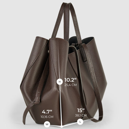 Italian Genuine Calf Leather Tote Bag 312912