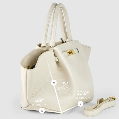 Italian Genuine Calf Leather Tote Bag 312913