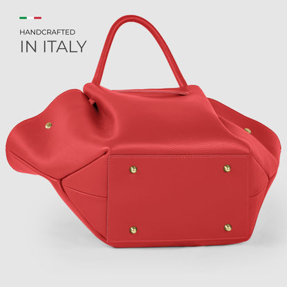 Italian Genuine Calf Leather Tote Bag 312913