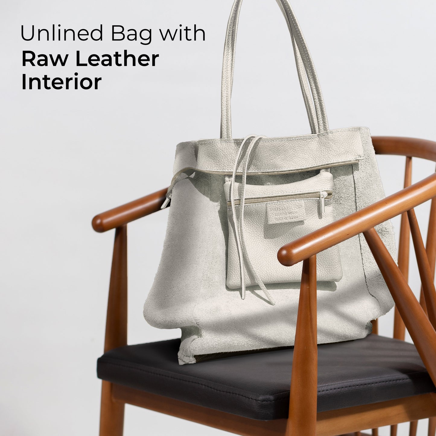 Italian Genuine Calf Leather Tote Bag 201718