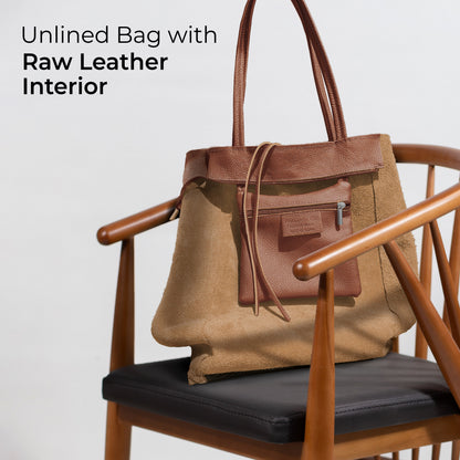 Italian Genuine Calf Leather Tote Bag 201718