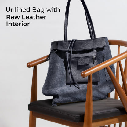 Italian Genuine Calf Leather Tote Bag 201718