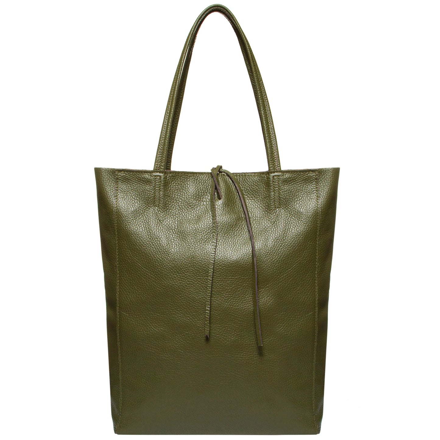 Italian Genuine Calf Leather Tote Bag 201718
