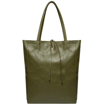 Italian Genuine Calf Leather Tote Bag 201718
