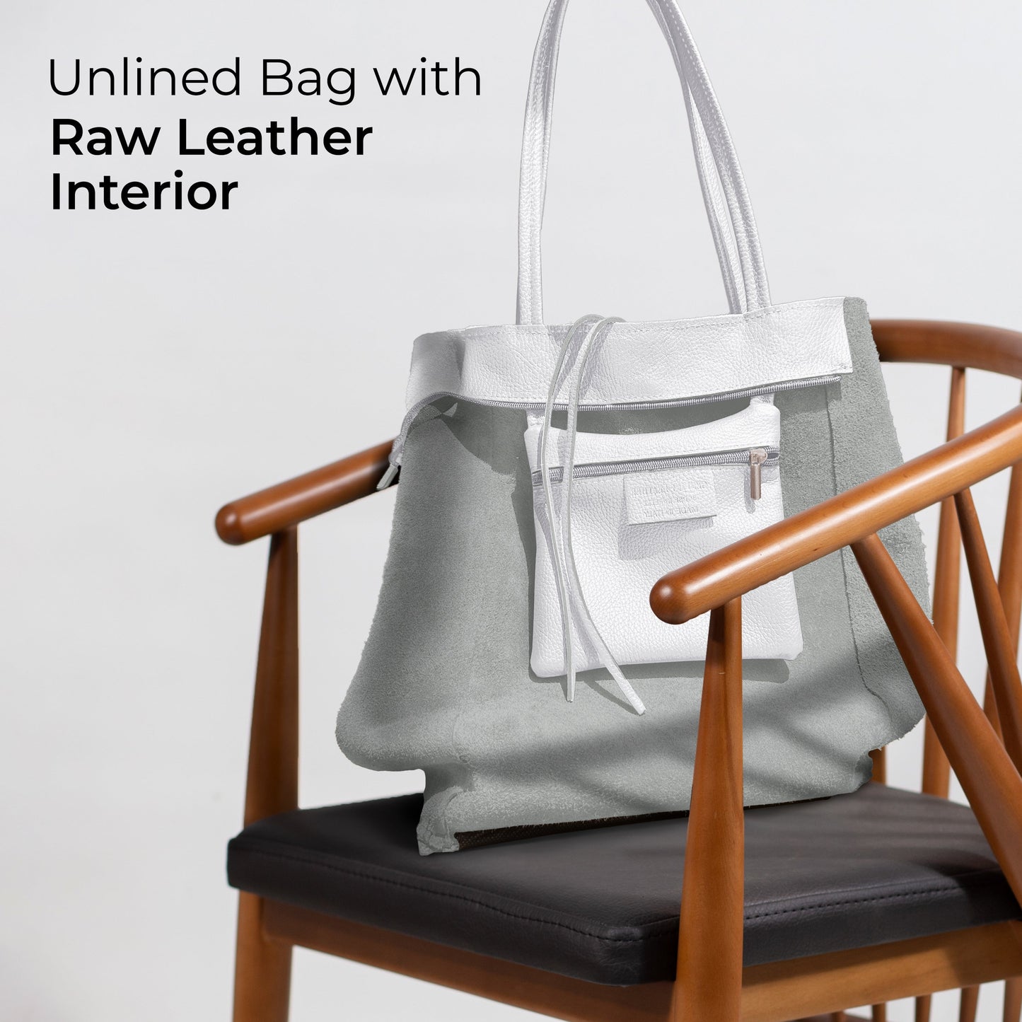 Italian Genuine Calf Leather Tote Bag 201718
