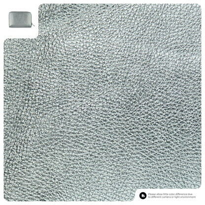 Italian Genuine Metallic Calf Leather Wallet 650988