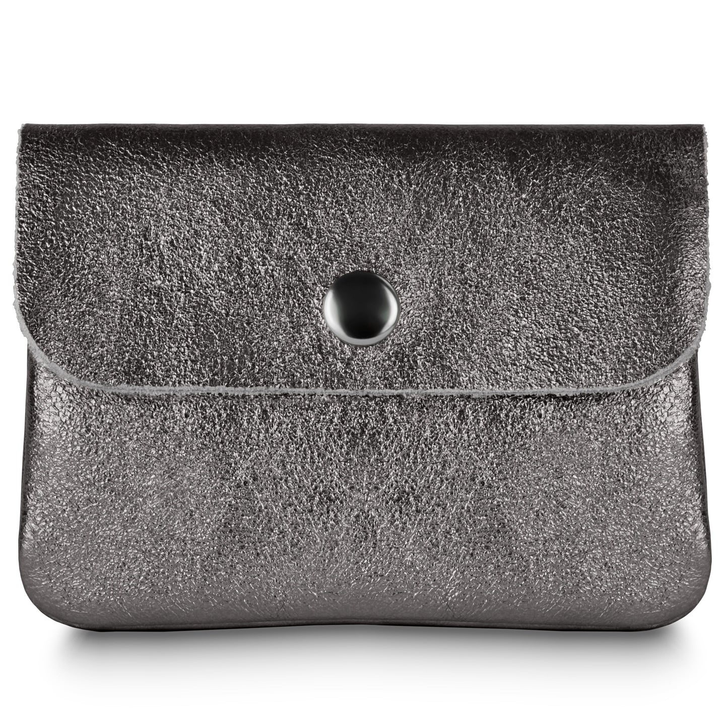 Italian Genuine Metallic Suede Wallet 000350