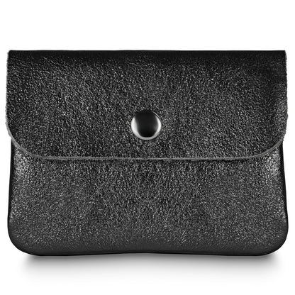 Italian Genuine Metallic Suede Wallet 000350