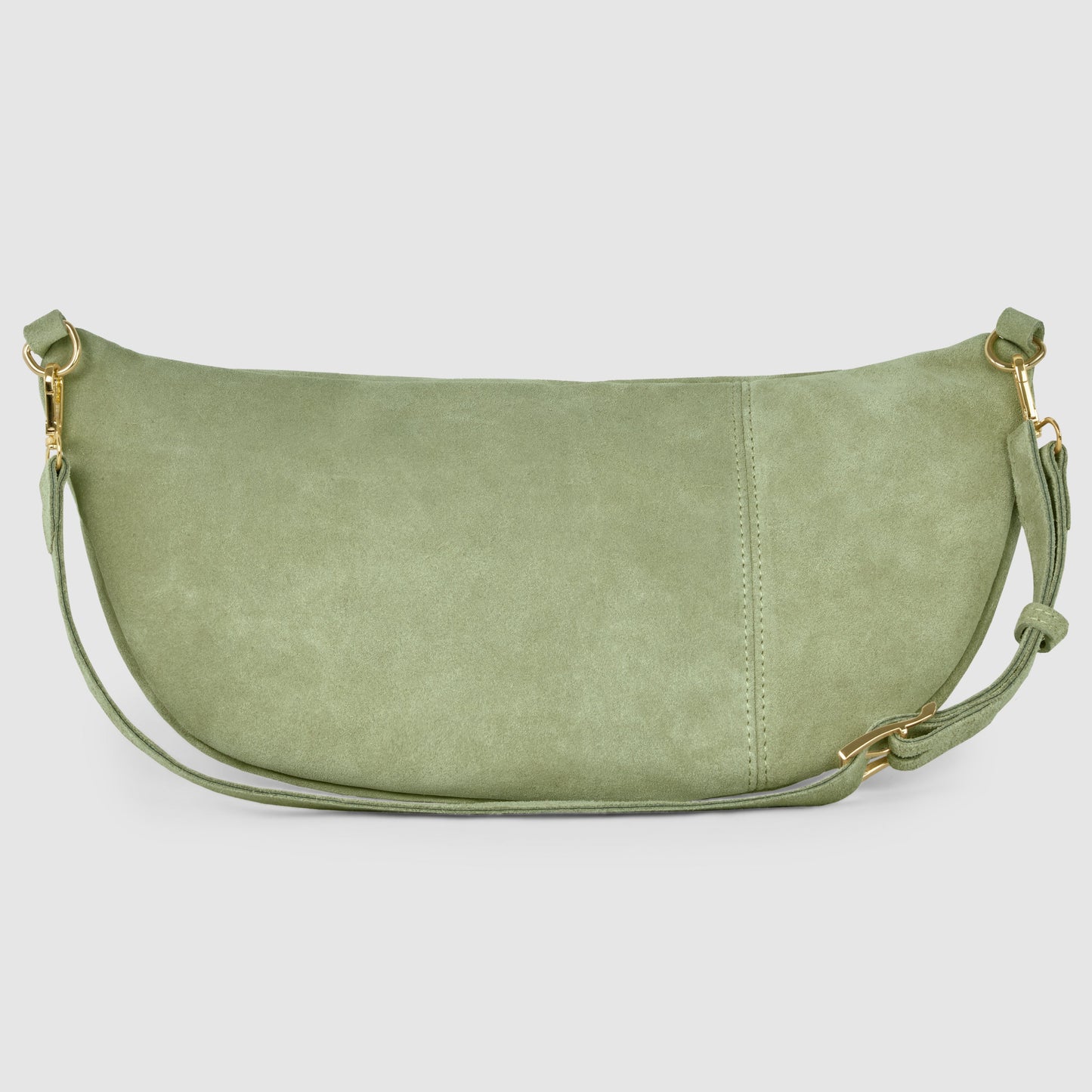 Italian Genuine Suede Crossbody Bag 211955