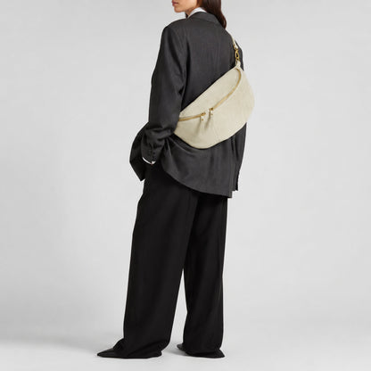 Italian Genuine Suede Crossbody Bag 211955