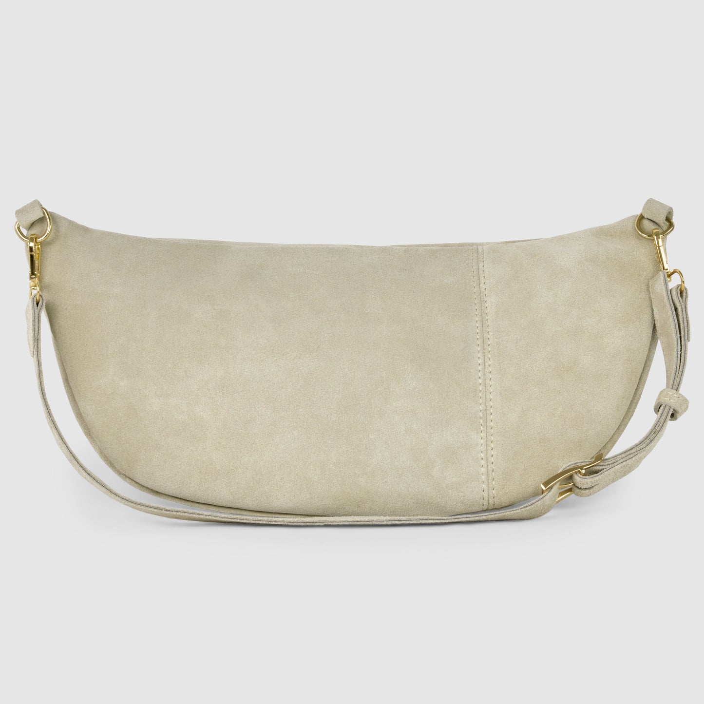Italian Genuine Suede Crossbody Bag 211955
