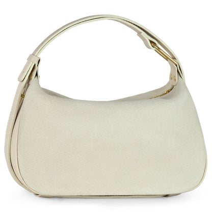 Italian Genuine Suede Crossbody Bag 242265