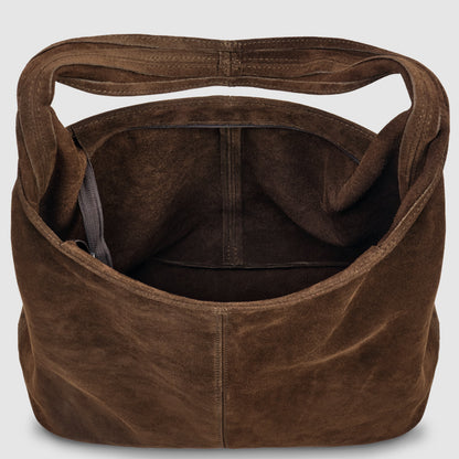 Italian Genuine Suede Hobo Bag 011943
