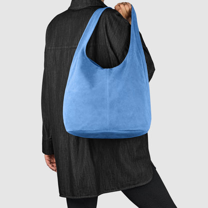Italian Genuine Suede Hobo Bag 011943