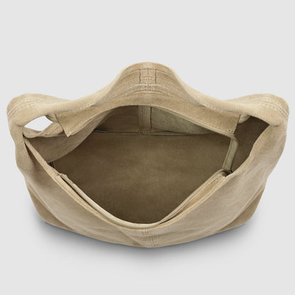 Italian Genuine Suede Hobo Bag 011943