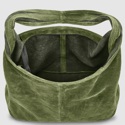 Italian Genuine Suede Hobo Bag 011943
