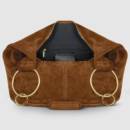 Italian Genuine Suede Hobo Bag 272510