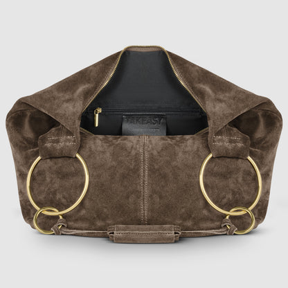 Italian Genuine Suede Hobo Bag 272510