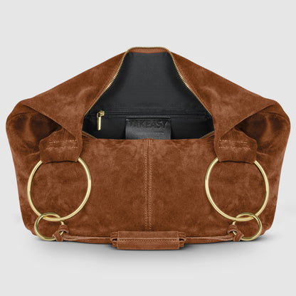 Italian Genuine Suede Hobo Bag 272510