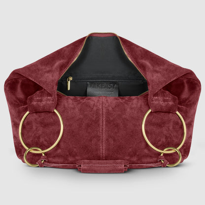 Italian Genuine Suede Hobo Bag 272510