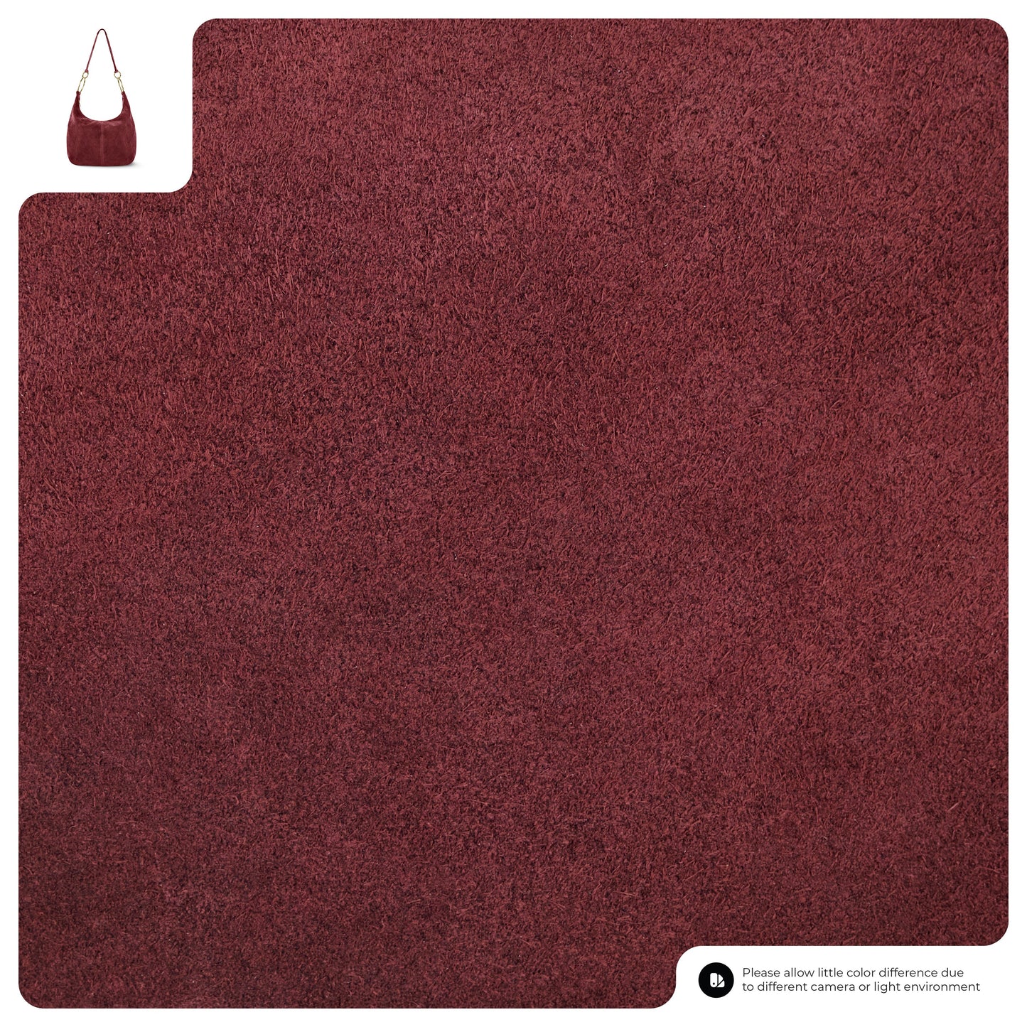 Italian Genuine Suede Hobo Bag 272510