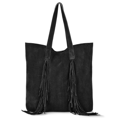 Italian Genuine Suede Tote Bag 272522