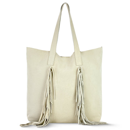 Italian Genuine Suede Tote Bag 272522