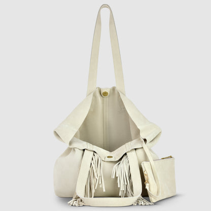 Italian Genuine Suede Tote Bag 272522