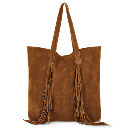 Italian Genuine Suede Tote Bag 272522