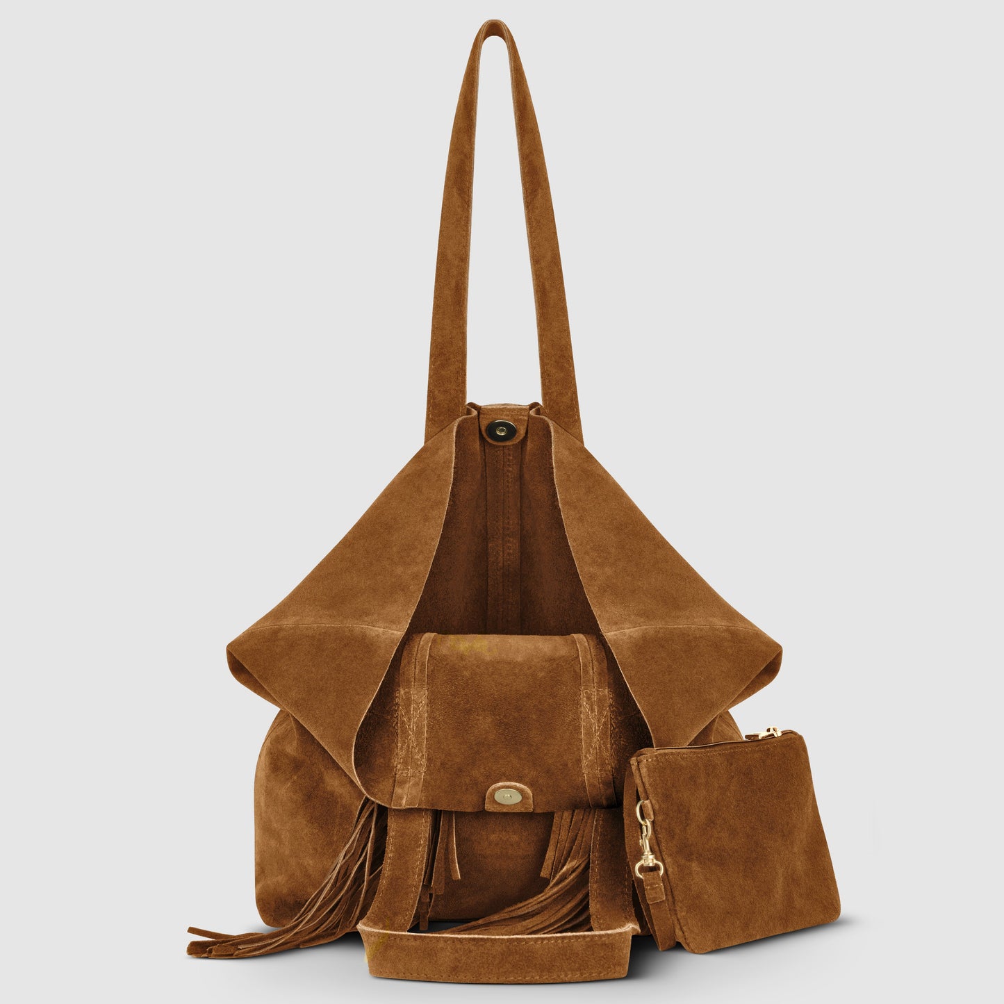 Italian Genuine Suede Tote Bag 272522