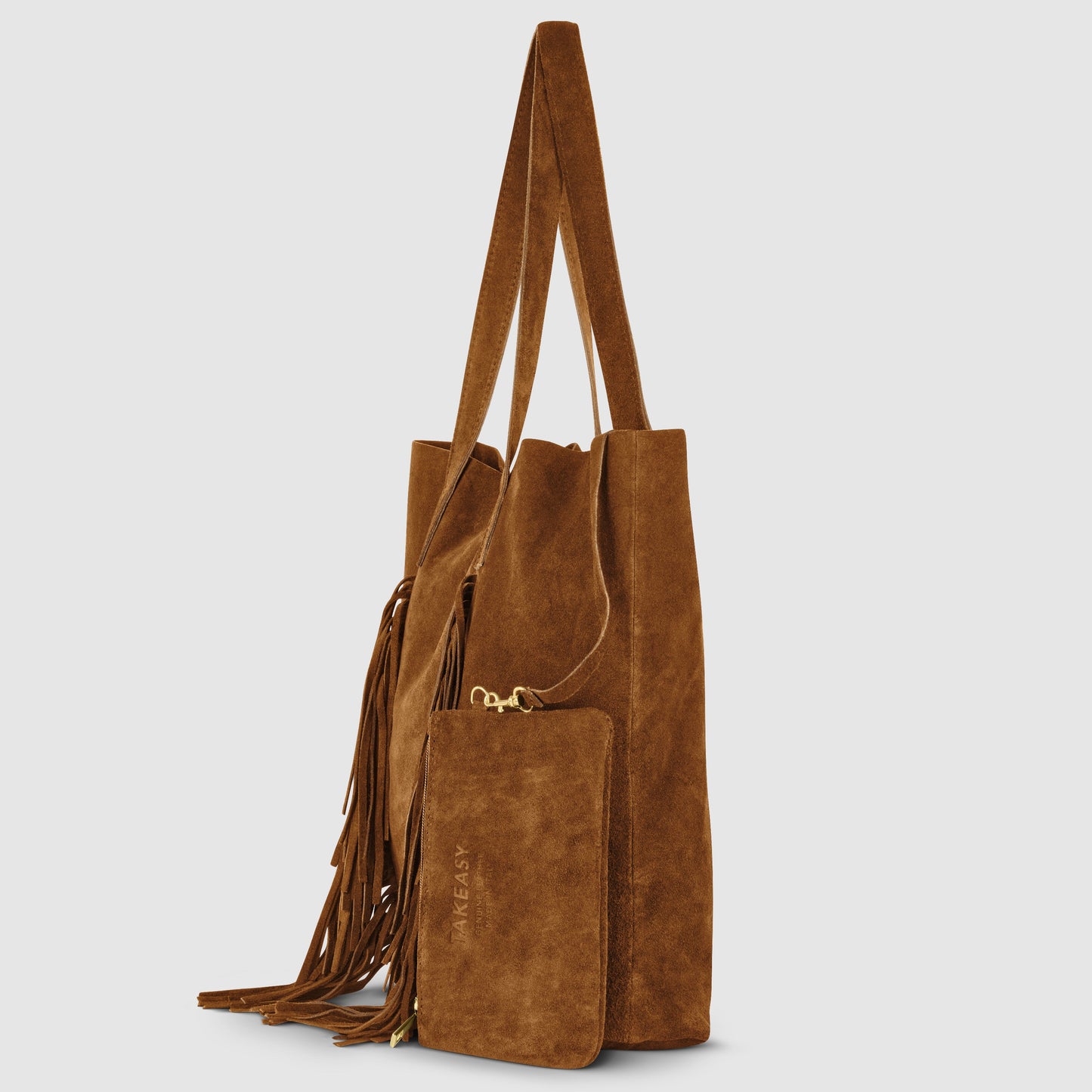 Italian Genuine Suede Tote Bag 272522