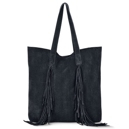 Italian Genuine Suede Tote Bag 272522