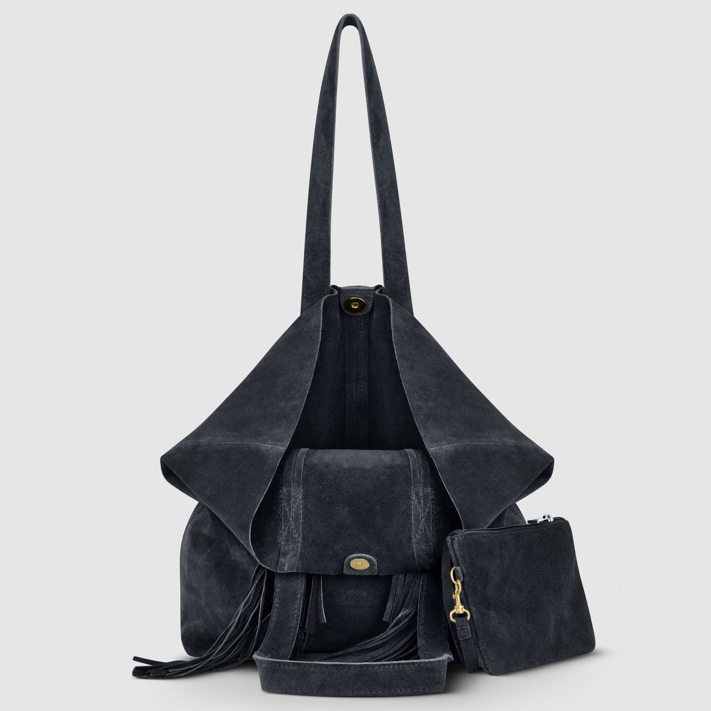 Italian Genuine Suede Tote Bag 272522