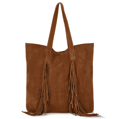 Italian Genuine Suede Tote Bag 272522